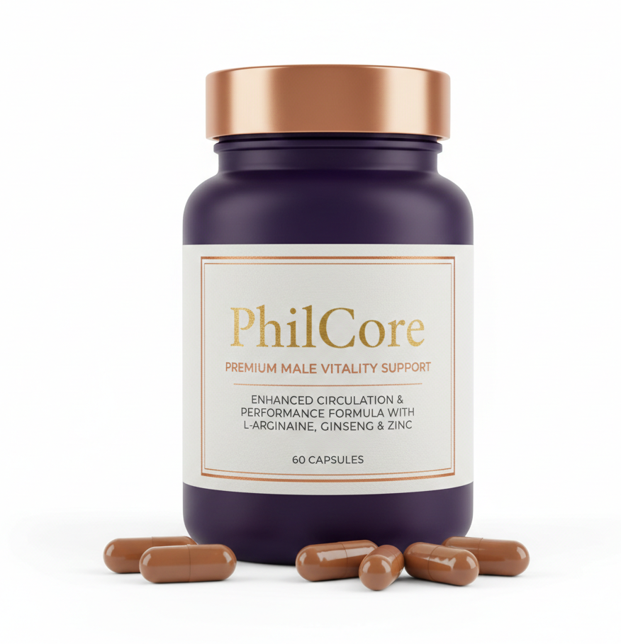 PhilCore - 60 capsule pentru putere masculină